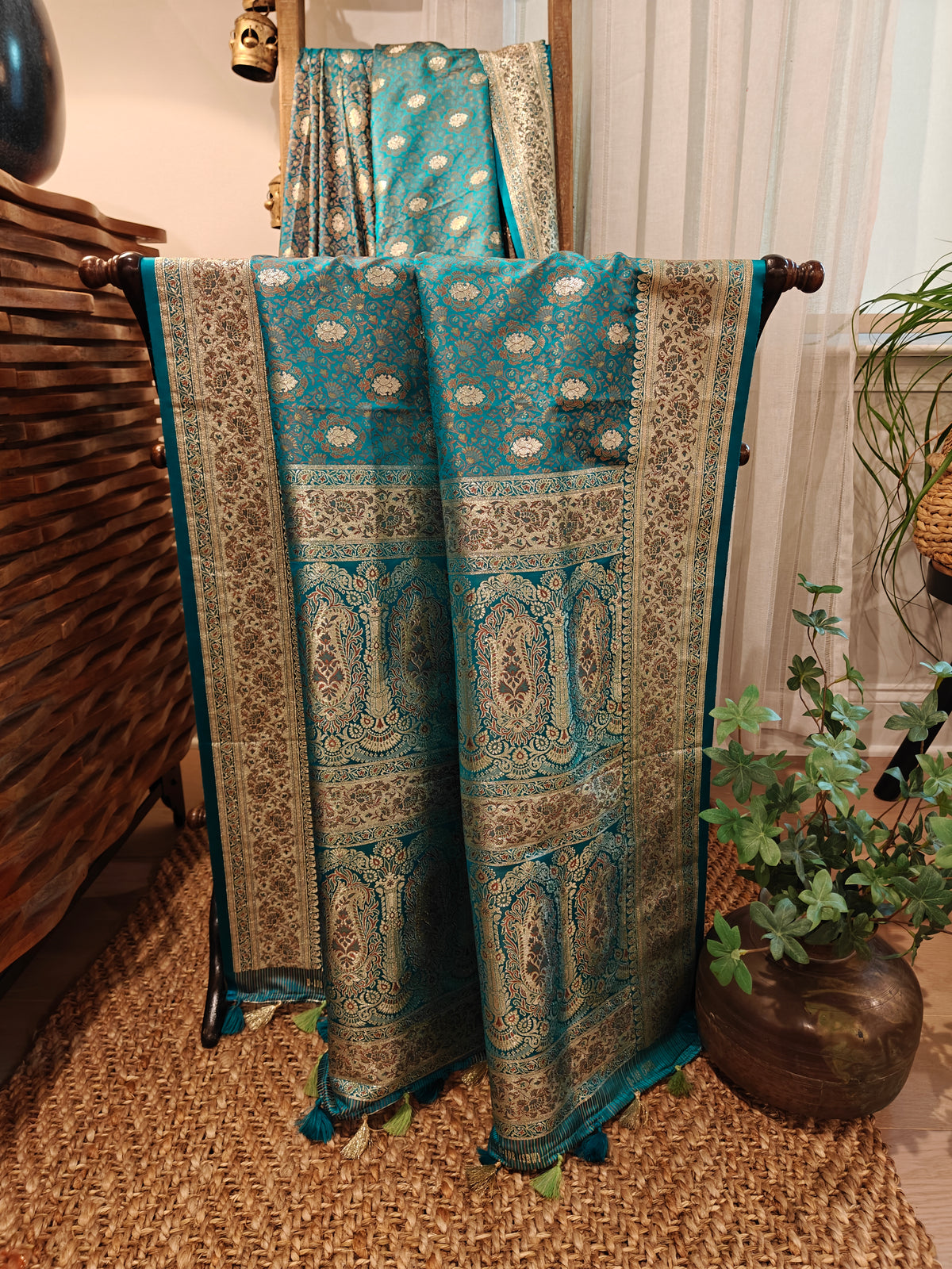 Resham Katan Silk Jamdani