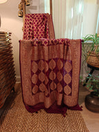 Rai Bandhej Neem Zari