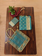 Resham Katan Silk Jamdani