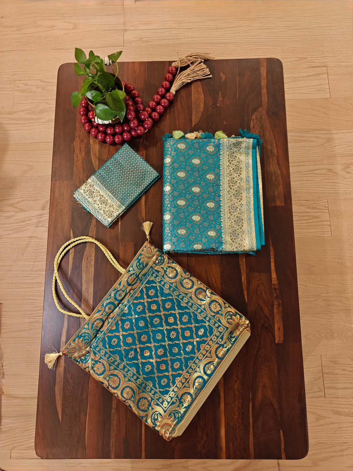 Resham Katan Silk Jamdani