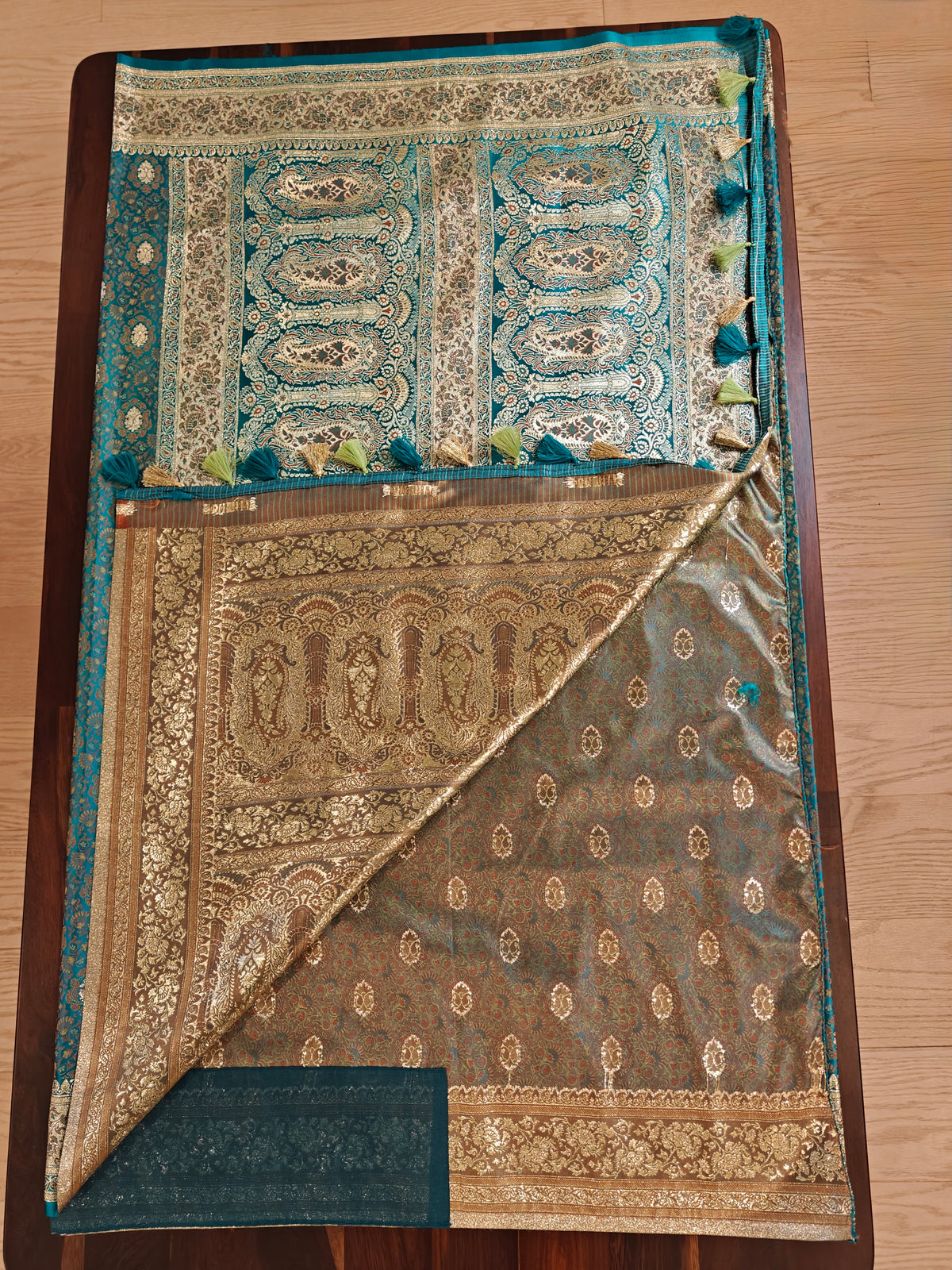Resham Katan Silk Jamdani